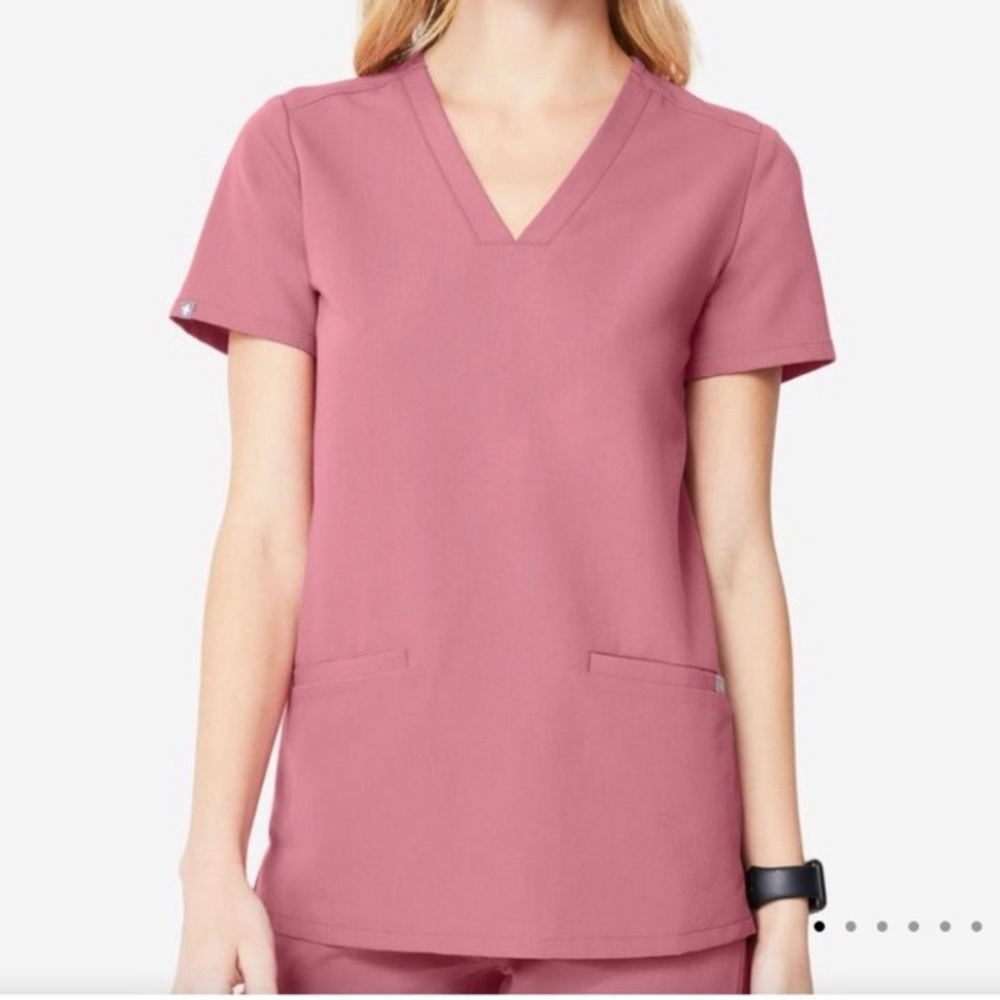 FIGS Scrub Top Mauve